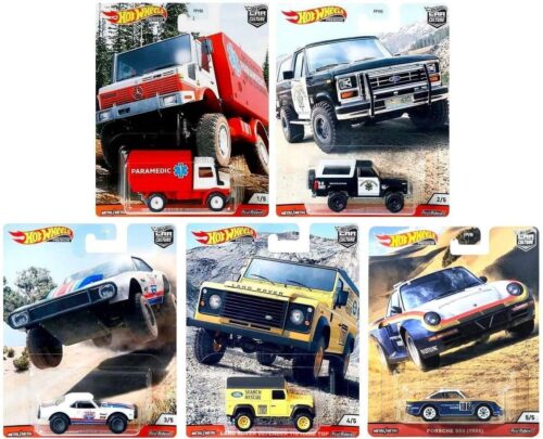 Hot Wheels Premium 2020 CAR CULTURE WILD TERRAIN  Set Of 5 Cars