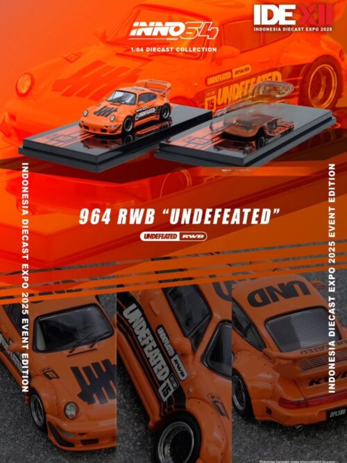 INNO64 x DPLS  Porsche 964 RWB "Undefeated IN64-964RWB-UNDFTD-02