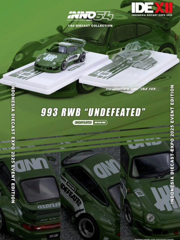 INNO64 x DPLS  Porsche 993 RWB "Undefeated IN64-993RWB-UNDFTD-02