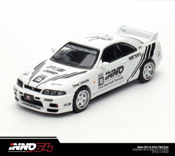 Inno64 Nissan Skyline GT-R (R33) DPLS X INNO64 IN64-DPLS-R33-TMCS25
