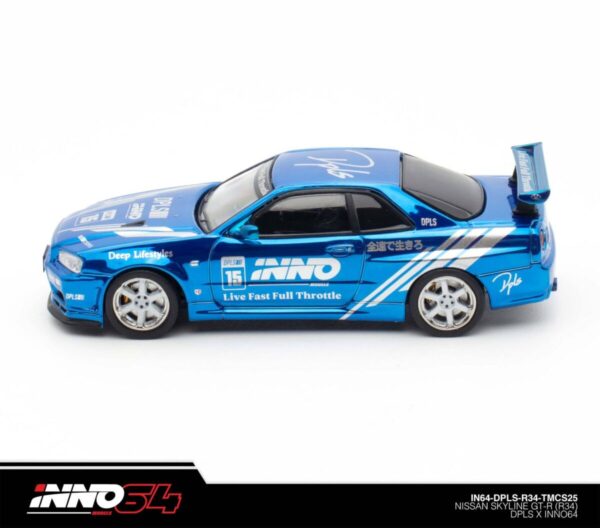 Inno64 Nissan Skyline GT-R (R34) DPLS X INNO64 IN64-DPLS-R34-TMCS25