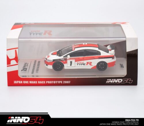 in64-fd2-tr Inno64 Honda Civic Type-R FD2 #1 Japan One Make Race Prototype 2007 IN64-FD2-TR
