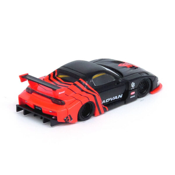 Inno 1/64 LBWK MAZDA RX7 (FD3S) LB-SUPER SILHOUETTE "ADVAN LIVERY" IN64-LBWK-RX7-05