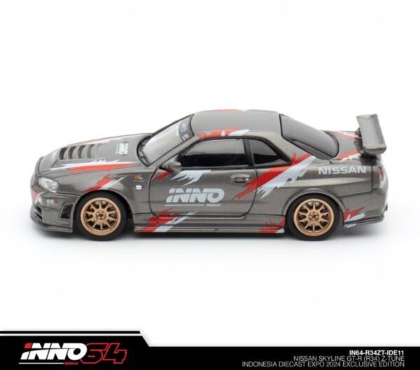 Inno64 Nissan Skyline GT-R (R34) Z-Tune Indonesia Diecast Expo 2024 Exclusive Edition IN64-R34ZT-IDE11