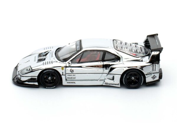 İNNO64 Ferrari F40 LBWK Chrome Silver