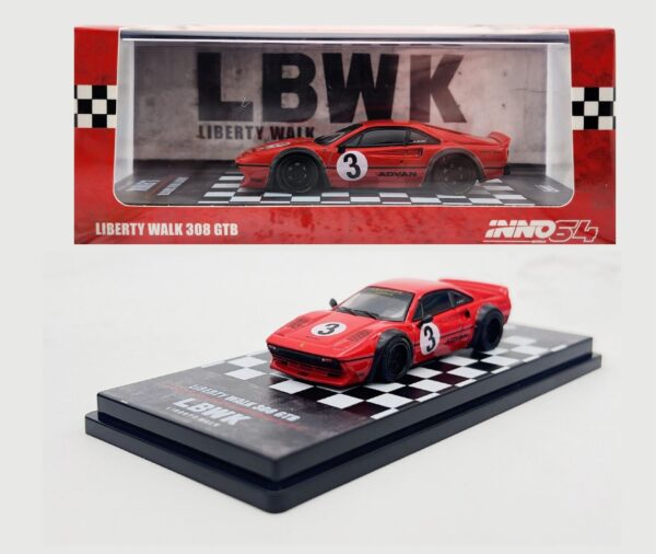 İNNO64 Ferrari Liberty Walk 308 GTB Red