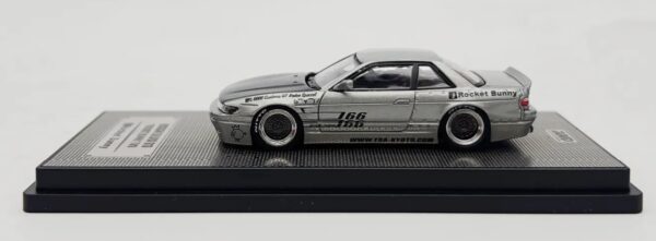 İNNO64 Nissan Silvia S13 V1 Pandem Rocket Bunny Silver