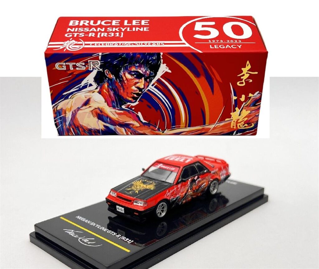 İNNO64 Nissan Skyline GT-R R31 Bruce Lee Red – Zakzuk Toys
