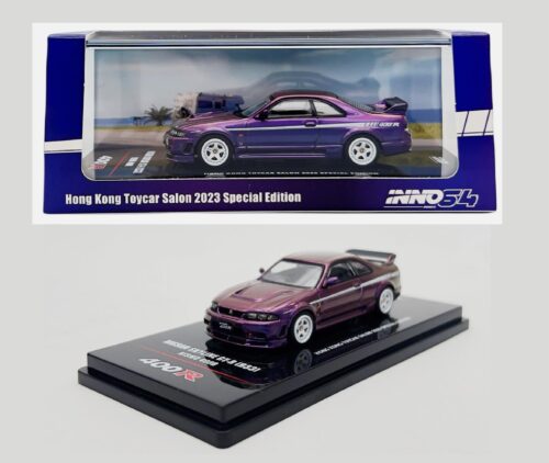 İNNO64 Nissan Skyline GT-R R33 Nismo 400R Midnight Purple II HK ToyCar Salon 2023 Special Edition