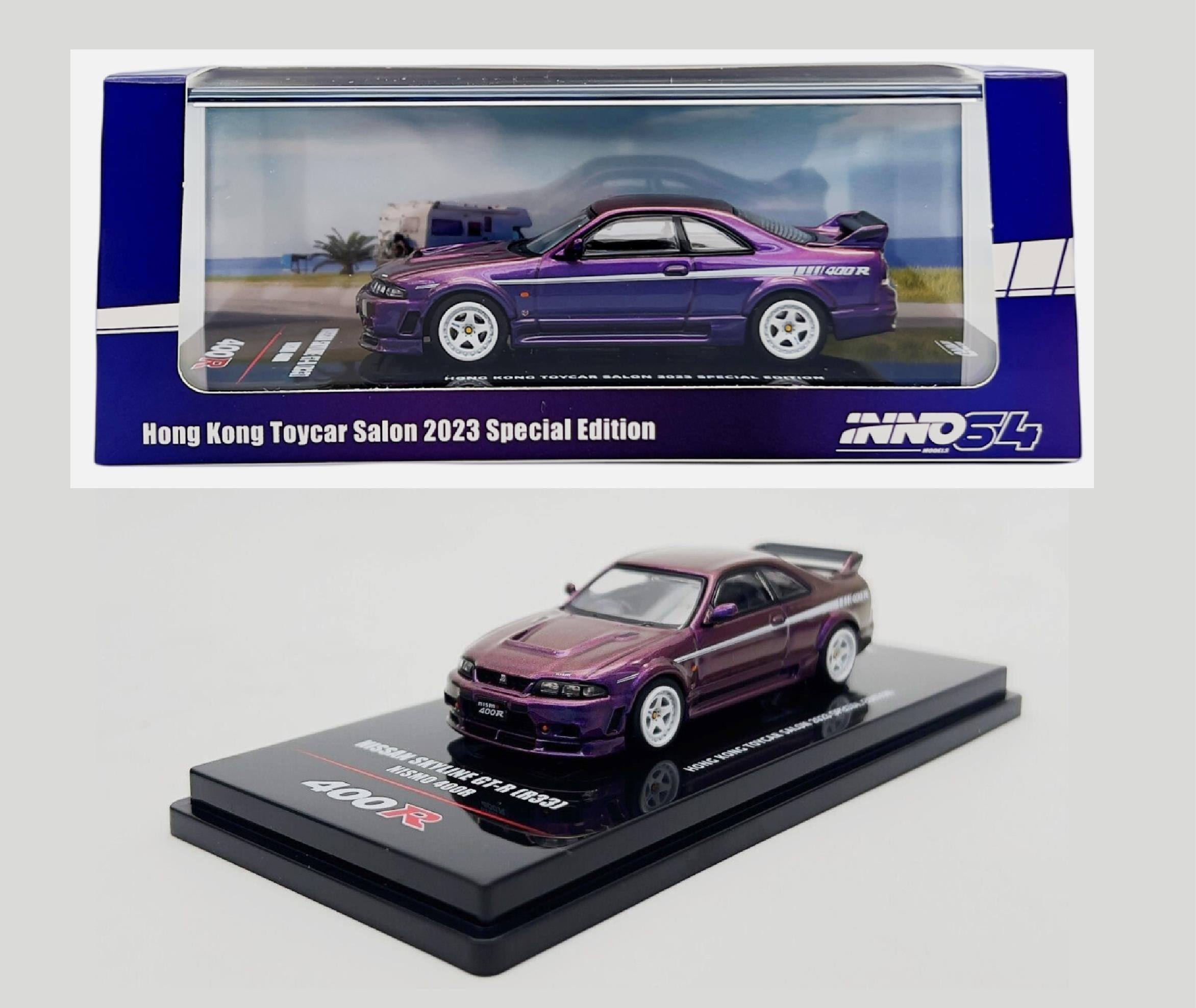 İNNO64 Nissan Skyline GT-R R33 Nismo 400R Midnight Purple II HK