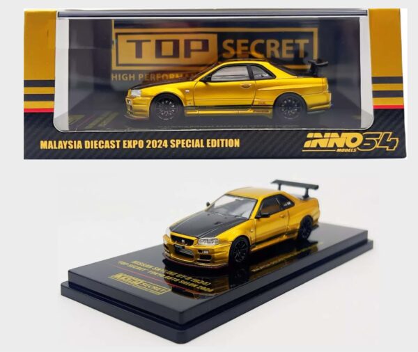 inno64-nissan-skyline-gt-r-r34-top-sec-eec-61 İNNO64 Nissan Skyline GT-R R34 Top Secret Tokyo Auto Salon 2024