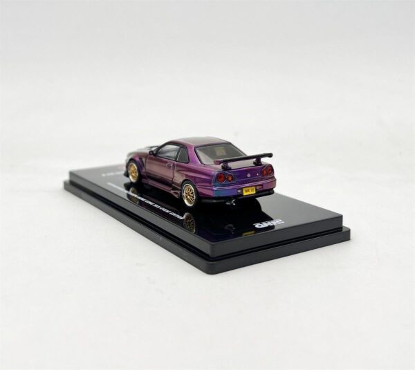 İNNO64 Nissan Skyline R34 GTT Magic Purple HKIMX22 Event Model