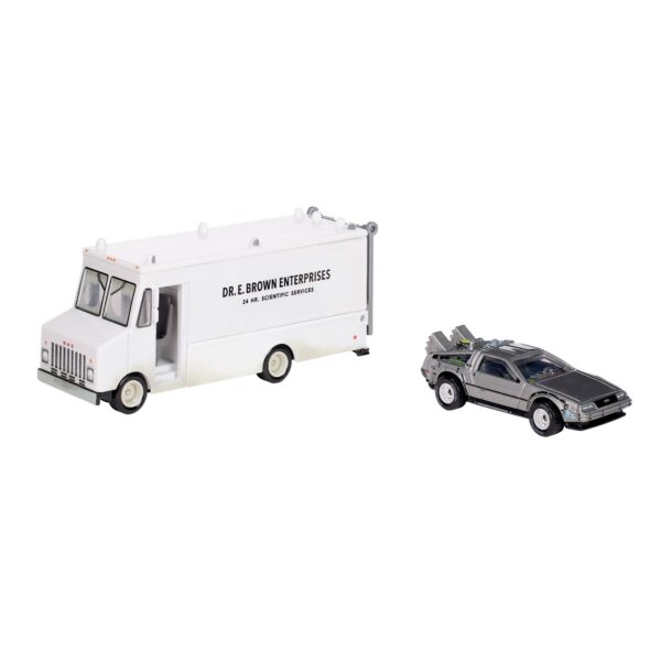 jkg05.2 Hot Wheels Back to the Future 40th Anniversary Set