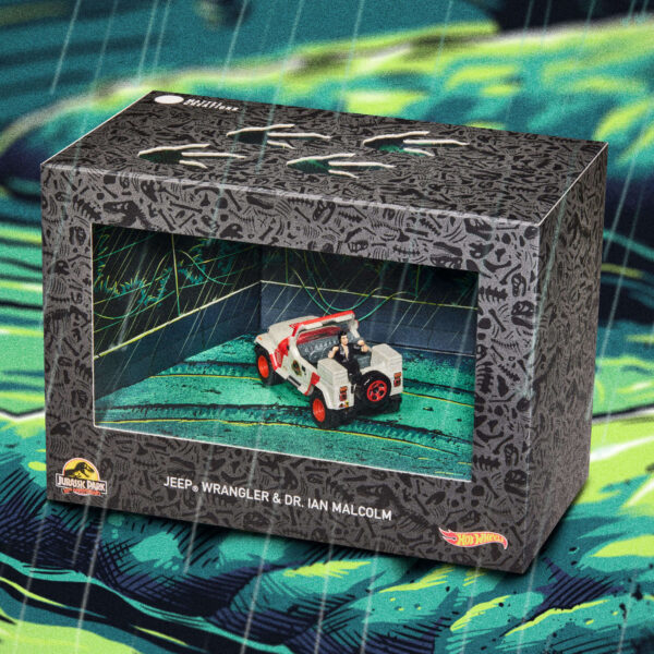 Hot Wheels Collectors Hot Wheels Jurassic Park Jeep Wrangler & Dr. Ian Malcolm