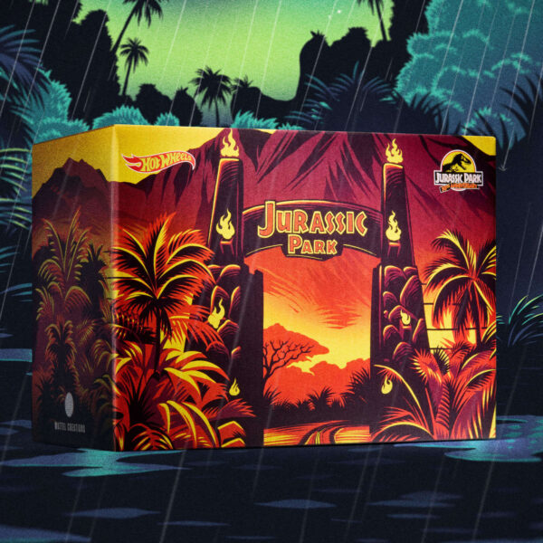 Hot Wheels Collectors Hot Wheels Jurassic Park Jeep Wrangler & Dr. Ian Malcolm