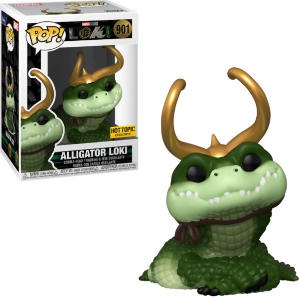 loki901 Funko POP! Marvel: Loki - Alligator Loki (Hot Topic) #901