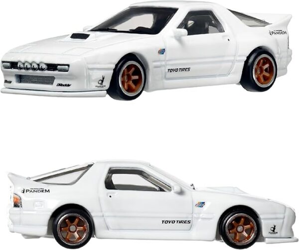 mazdatt2 Hot Wheels HRR75 Premium 2-Pack Mazda RX7 FC Pandem / '04 Mazda Mazdasspeed