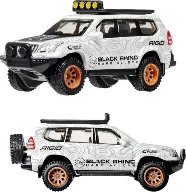 Hot Wheels HRR76 Premium 2-Pack Mercedes-Benz Sprinter Tourer / '05 Toyota Land Cruiser Prado