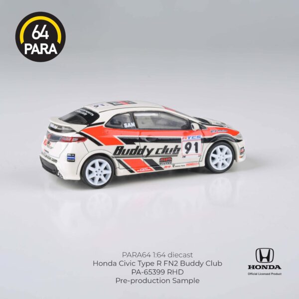Para64 Honda 2007 Civic Type R FN2 Buddy Club Livery Rhd