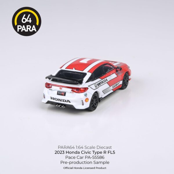 Para64 Honda 2023 Civic Type R FL5 Red Pacecar