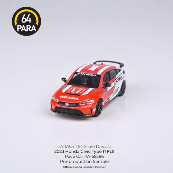 Para64 Honda 2023 Civic Type R FL5 Red Pacecar