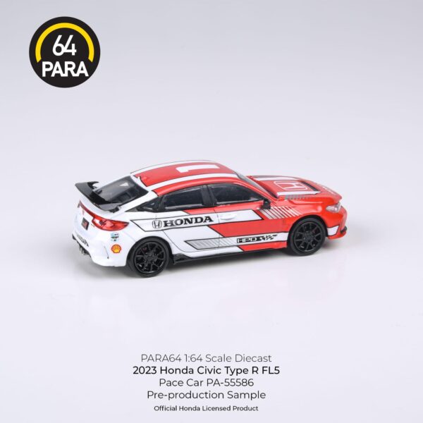 Para64 Honda 2023 Civic Type R FL5 Red Pacecar