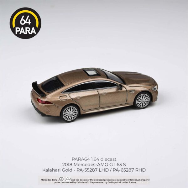 Para64 Mercedes 2018 AMG GT 63 S Gold Lhd