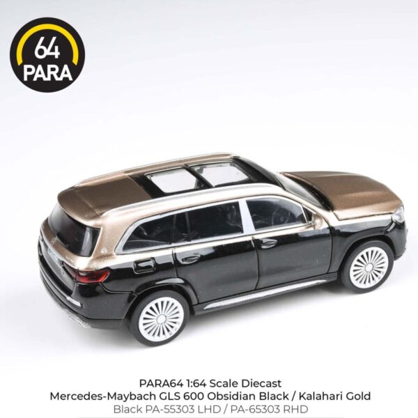 Para64 Mercedes 2020 Maybach GLS 600 Black/Gold LHD