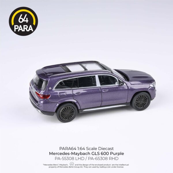 Para64 Mercedes 2020 Maybach GLS 600 Purple LHD