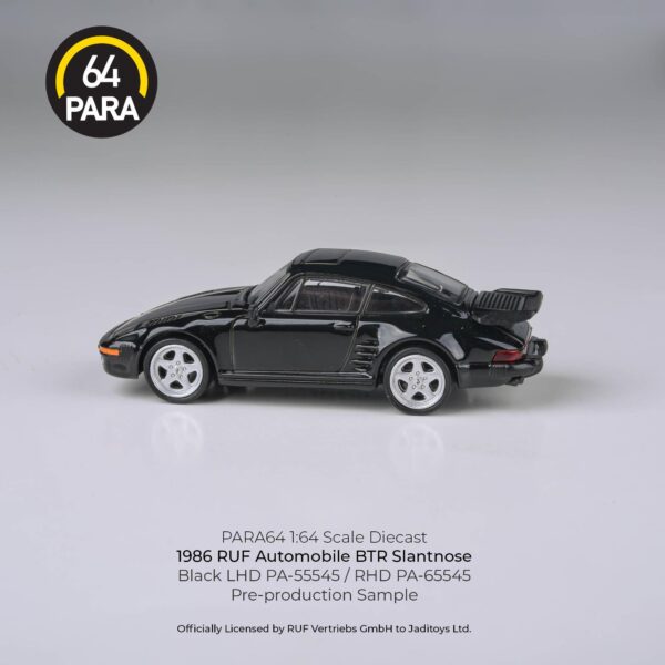 Para64 Porsche RUF 1986 BTR Black Lhd