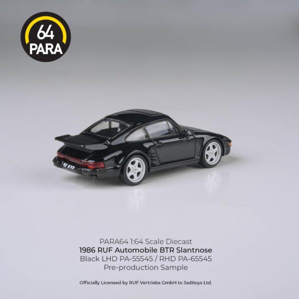 Para64 Porsche RUF 1986 BTR Black Lhd