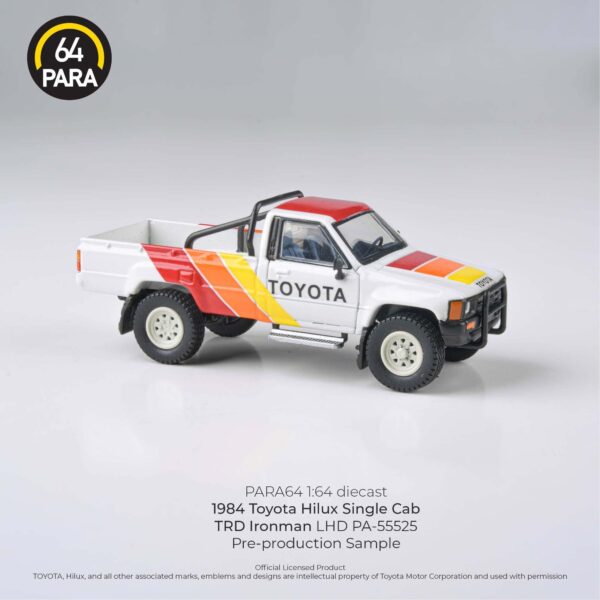 Para64 Toyota 1984 Hilux Single Cab TRD ironman Lhd
