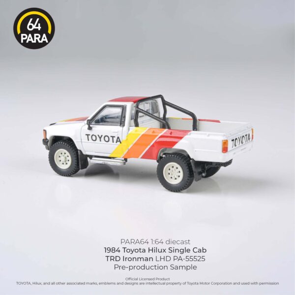 Para64 Toyota 1984 Hilux Single Cab TRD ironman Lhd