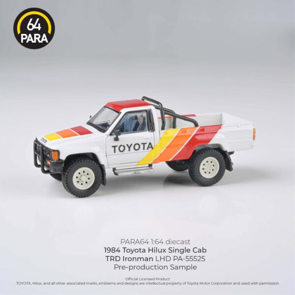Para64 Toyota 1984 Hilux Single Cab TRD ironman Lhd
