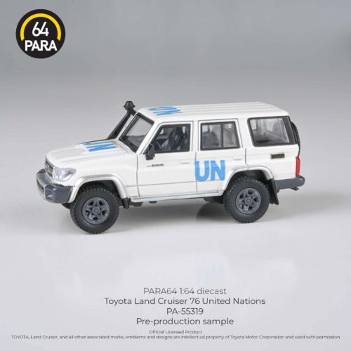 Para64 Toyota 2014 Land Cruiser LC76 United Nations Lhd