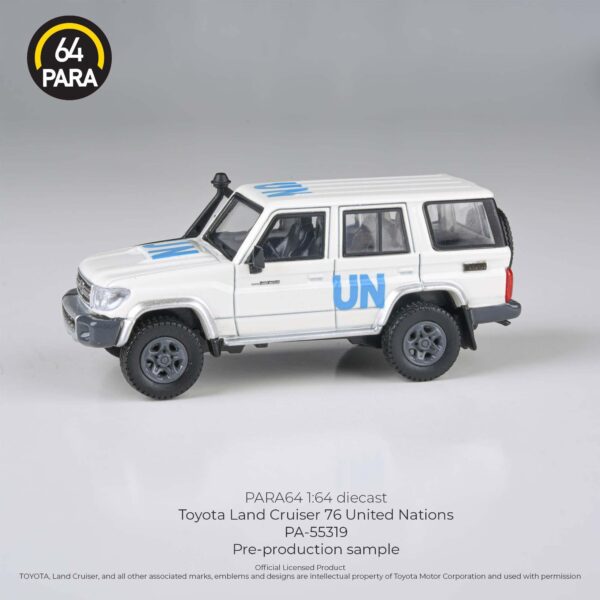 Para64 Toyota 2014 Land Cruiser LC76 United Nations Lhd