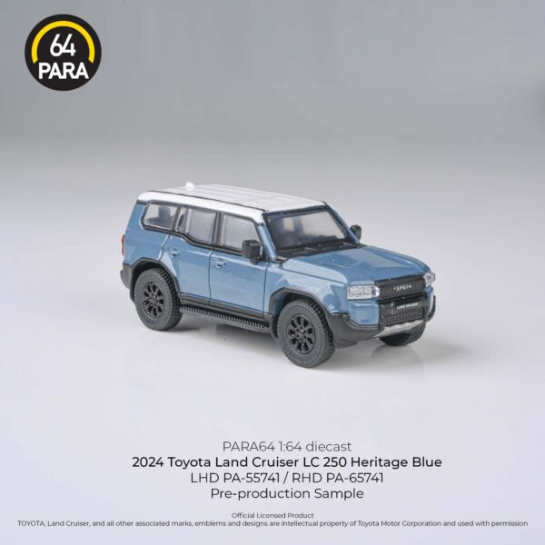 Para64 Toyota 2024 Land Cruiser 250 Prado Heritage Blue