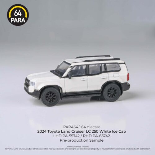 Para64 Toyota 2024 Land Cruiser 250 Prado White ice Cap