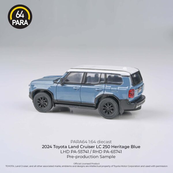 Para64 Toyota 2024 Land Cruiser 250 Prado Heritage Blue