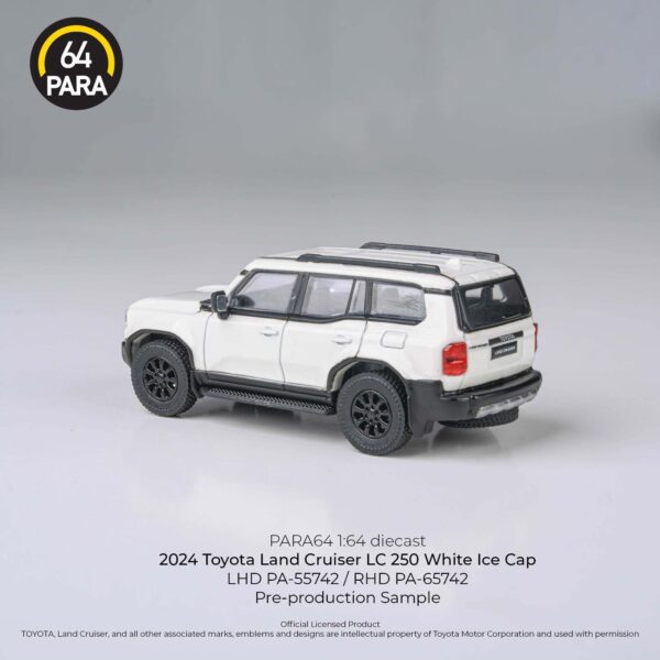 Para64 Toyota 2024 Land Cruiser 250 Prado White ice Cap