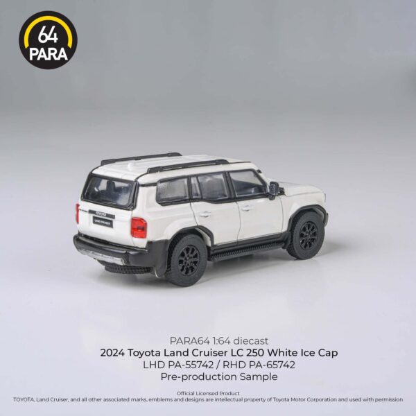 Para64 Toyota 2024 Land Cruiser 250 Prado White ice Cap