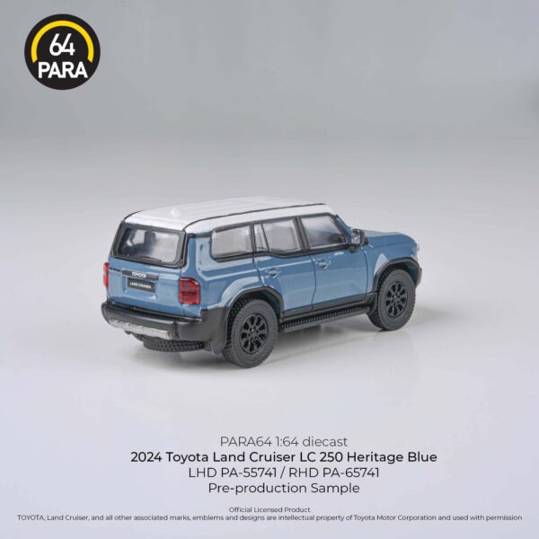 Para64 Toyota 2024 Land Cruiser 250 Prado Heritage Blue