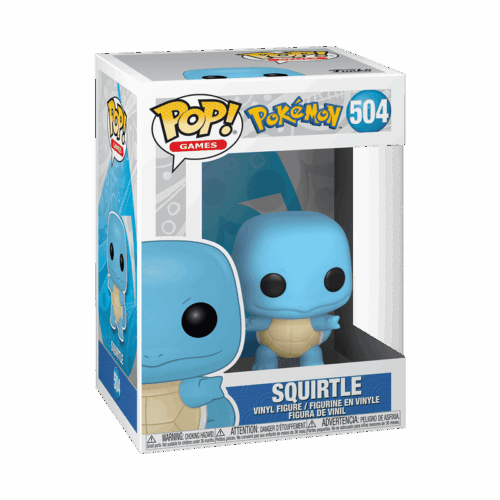Funko Pop Games POKEMON- SQUIRTLE #504