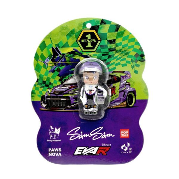 POP RACE x TINY Sam Sam Evangelion Racing (Eva R) Figurine