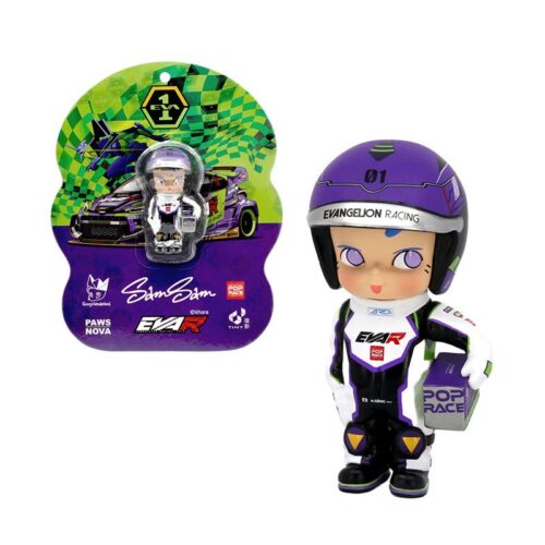 POP RACE x TINY Sam Sam Evangelion Racing (Eva R) Figurine