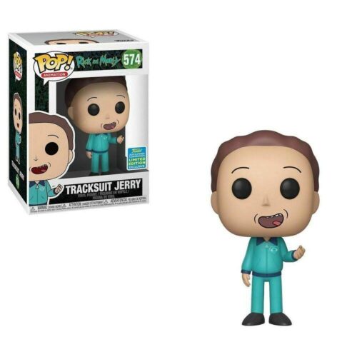 rick574 Funko Pop! Tracksuit Jerry Animation Rick & Morty 574 Convention Exclusive!