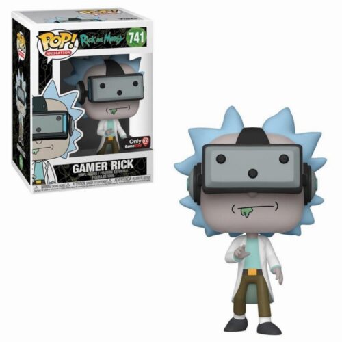 Funko POP! Rick and Morty - Gamer Rick (with VR) #741 (Exclusive)