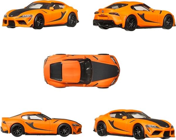 Hot Wheels HKF54 Premium 2-Pack Fast and Furious 2021 Toyota GR Supra/Toyota Supra