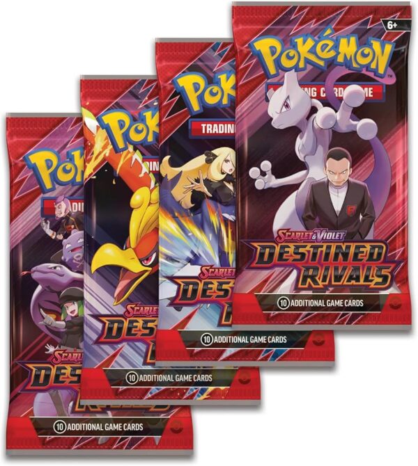 Pokémon Scarlet & Violet 10: Destined Rivals Booster Paket (10 kart)
