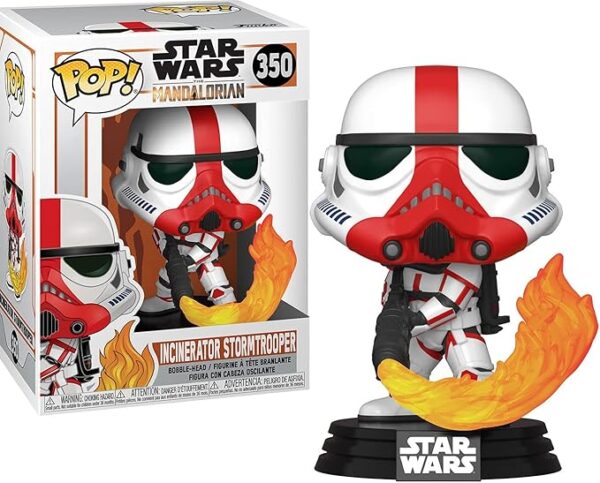 Funko Star Wars: The Mandalorian - Incinerator Stormtrooper Vinyl Bobblehead